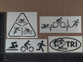 img 3 attached to Triathlon Decals Pack Cycle Heartbeat