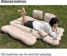 img 1 attached to KattWett Mattress Надувное спальное место на заднем сиденье