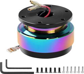 img 4 attached to Steering Adapter Universal Aluminum Colorful