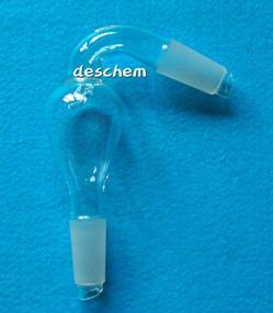 img 2 attached to 24/40 Glass Bent Anti-Splash Adapter - Lab Glassware By Deschem