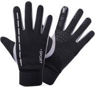 outdoor touchscreen multi purpose reflective conditions men's accessories good in gloves & mittens логотип