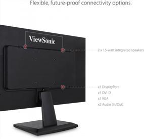 img 1 attached to Maximize Clarity and Refresh Rate with ViewSonic 🖥️ VA2252SM Monitor DisplayPort Inputs - 1920X1080P, 75Hz, Anti Glare, LCD
