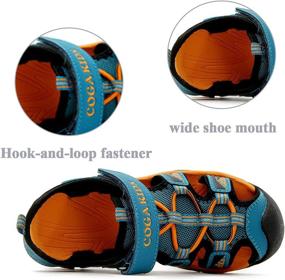 img 1 attached to SAGUARO Outdoor Closed Toe Breathable Athletic Boys' Shoes : Outdoor