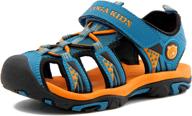 saguaro outdoor closed toe breathable athletic boys' shoes : outdoor логотип