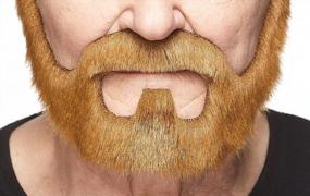 img 3 attached to Transform Your Look With Mustaches Self-Adhesive Fake Beard - Perfect For Costumes And Dress-Up For Adults!