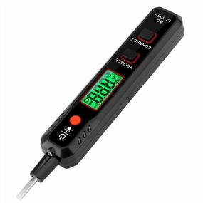 img 4 attached to KAIWEETS Voltage Tester: Non-Contact And Contact Pen For 12V-300V NCV Testing, LCD Display, Live/Null Wire Detection, Buzzer Alarm, And Wire Breakpoint Finder - VT500