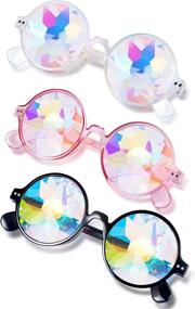 img 2 attached to Experience A Mind-Blowing Festival With 3 Pairs Of Kaleidoscope Sunglasses