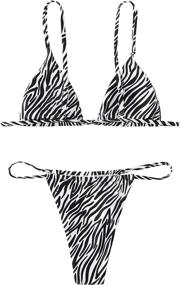 img 3 attached to SOLY HUX Spaghetti Swimwear Swimsuits Women's Clothing : Swimsuits & Cover Ups