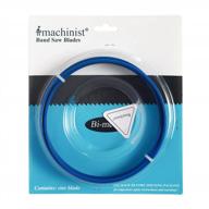 precision cutting made easy with imachinist bi-metal bandsaw blades for non-ferrous metals logo