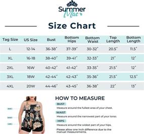 img 1 attached to Summer Mae Tankini Swimsuit Boyshorts Women's Clothing in Swimsuits & Cover Ups