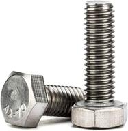 fullerkreg 18-8 stainless steel hex head screw m10x1.5, 30mm length, pack of 10 for improved seo logo