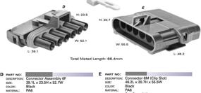 img 3 attached to Водонепроницаемый терминал Delphi Circuits Weatherpack