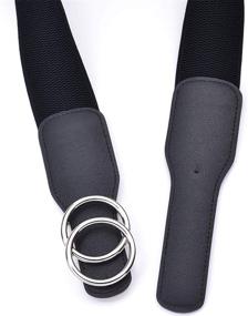 img 2 attached to Beltox Womens Elastic Stretch Stretch Women's Accessories : Belts