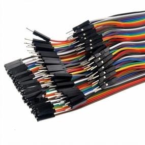 img 2 attached to RGBZONE 120Pcs Multicolored Dupont Wire 40Pin Male To Female, 40Pin Male To Male, 40Pin Female To Female Breadboard Jumper Wires Ribbon Cables Kit For Arduino And Raspberry Pi