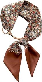 img 3 attached to DEOIRC Модная литературная сумочка для девочек: модные шарфы