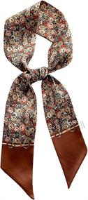 img 4 attached to DEOIRC Модная литературная сумочка для девочек: модные шарфы