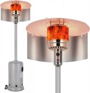 stay warm outdoors with hykolity 50,000 btu propane patio heater - safe, portable and versatile logo