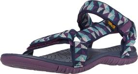 img 1 attached to Teva Hurricane Sandal Balboa Fucshia Girls' Shoes : Athletic