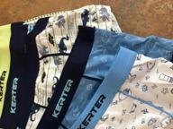 img 1 attached to Comfortable and Cute Boys' Boxer Briefs: Breathable Cotton with Adorable Cartoon Design - Sizes 2T-9T review by Tre Boyer