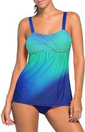 π actloe swimwear tankini: triangle bottoms for women's clothing at swimsuits & cover ups - fashionable and functional logo