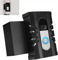 bestfire video doorbell door mount, anti theft doorbell holder, no-drill video doorbell holder fit for most model (6.2x3.9x1.7 in) logo