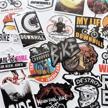 mountain stickers downhill bicycle decals logo