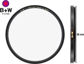 img 3 attached to B + W 58mm UV Filter (010) for Camera Lens – Standard Mount (F-PRO), MRC, 16 Layers Multi-Resistant Coating, Photography Filter, 58 mm, Clear Lens Protector