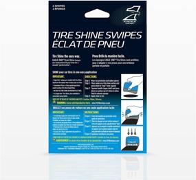 img 3 attached to 🦅 Eagle One All-in-One Tire Shine Foaming Sponge Single-Use Swipes, 2-pack: Premium Tire Care for Sparkling Wheels
