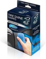 🦅 eagle one all-in-one tire shine foaming sponge single-use swipes, 2-pack: premium tire care for sparkling wheels logo