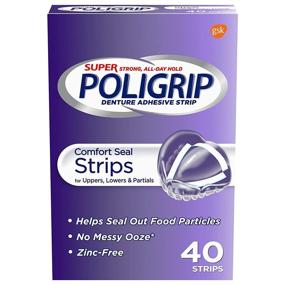 img 4 attached to 🦷 Enhance Denture Comfort with Super Poligrip Oral Care Adhesive
