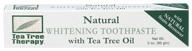 tea tree therapy whitening toothpaste for optimal oral care logo
