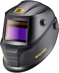 img 4 attached to 🔒 Enhance Welding Safety with ESAB 0700000480 Savage Welding Helmet