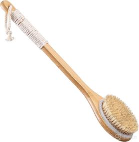 img 4 attached to Ultimate Long Handle Back Brush for an Invigorating Shower Experience