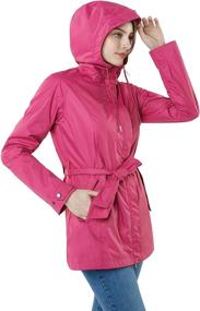 img 3 attached to TSLA Waterproof Lightweight Breathable Windbreaker Women's Clothing at Coats, Jackets & Vests
