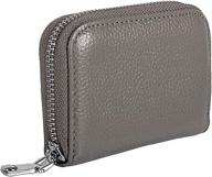 agbiadd credit holder leather blocking women's handbags & wallets : wallets logo