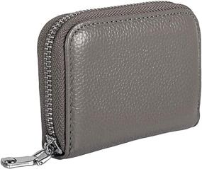 img 4 attached to AGBIADD Credit Holder Leather Blocking Women's Handbags & Wallets : Wallets