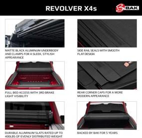 img 1 attached to Защитите свой пикап с помощью жесткого чехла BAK Revolver X4S Tonneau для Chevy/GMC Silverado/Sierra &amp; C/K 6 футов 6 дюймов (78 дюймов) — подходит для моделей 1988–2013 годов (80101)