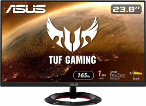 img 4 attached to ASUS Gaming 1080P Monitor VG249Q1R 165Hz, Flicker-Free, Built-In Speakers, Blue Light Filter,