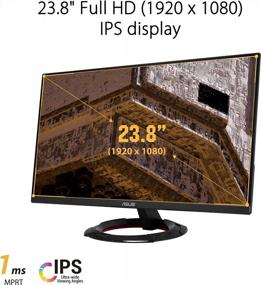 img 3 attached to ASUS Gaming 1080P Monitor VG249Q1R 165Hz, Flicker-Free, Built-In Speakers, Blue Light Filter,