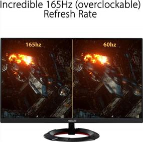 img 2 attached to ASUS Gaming 1080P Monitor VG249Q1R 165Hz, Flicker-Free, Built-In Speakers, Blue Light Filter,