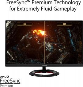 img 1 attached to ASUS Gaming 1080P Monitor VG249Q1R 165Hz, Flicker-Free, Built-In Speakers, Blue Light Filter,