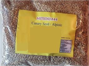 img 1 attached to Natural 16oz Pure Canary Seed Alpiste - 100% Authentic