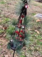 img 1 attached to Make Your Yard Merry With MAGGIFT Solar Stake Lights - 47.5 Inch Large Xmas Decorations With Multicolor LED Lights! review by Mike Messerly