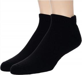 img 1 attached to Stay Cool And Comfortable With Eurosock Path Cool No Show Tab Socks - 2 Pack