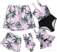 yaffi matching swimwear купальники купание логотип