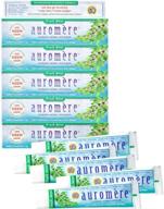 🌿 auromere herbal toothpaste for fresh oral care - ayurvedic logo