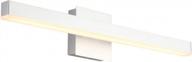 upgrade your bathroom with joossnwell's 24 inch dimmable led vanity lights: 3000k makeup lighting and modern design logo