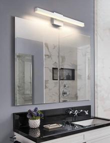 img 2 attached to Upgrade Your Bathroom With Joossnwell'S 24 Inch Dimmable LED Vanity Lights: 3000K Makeup Lighting And Modern Design