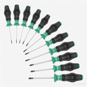 img 1 attached to 🔧 Wera 11-Piece Torx Screwdriver Set (4013288147165)