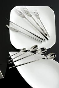 img 3 attached to Set Of 12 Fortessa Dragonfly Stainless Steel Cake Forks For Elegant Appetizer Service